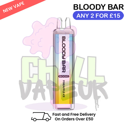 Pineapple ICE Bloody Bar 5000 Puffs Disposable