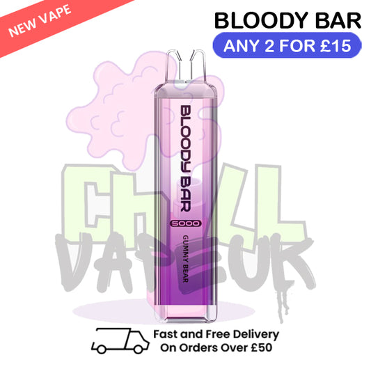 Gummy Bear Bloody Bar 5000 Puffs Disposable