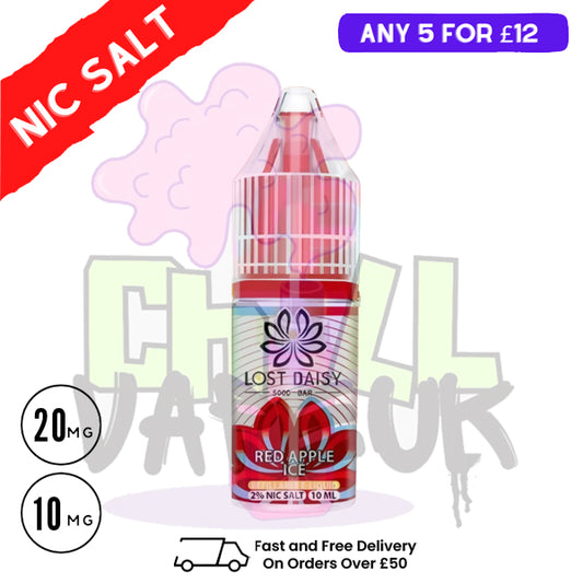 Red Apple ICE LOST Daisy Nic Salt 10ML eLiquid