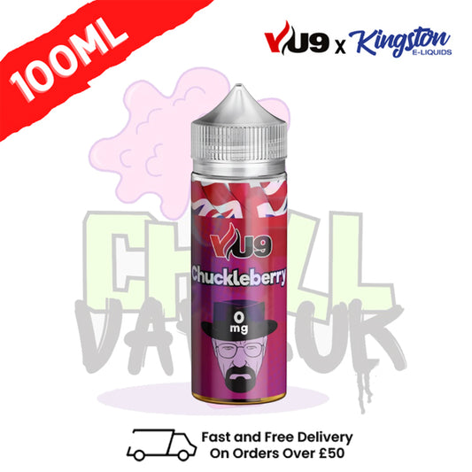 Chuckleberry Shortfill Juice 100ML Eliquid - VU9 x Kingston