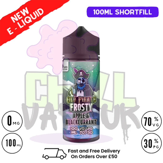 Apple BlackCurrant Old Pirate Frosty 100ML Eliquid