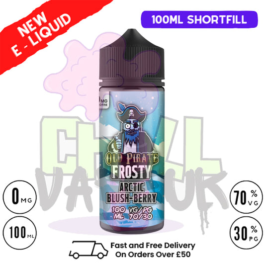 Arctic Blush-Berry Old Pirate Frosty 100ML Eliquid
