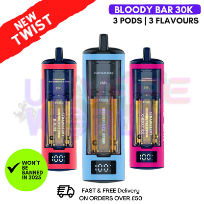 Bloody Bar 30K Triple-Twist Prefilled Pod Kit