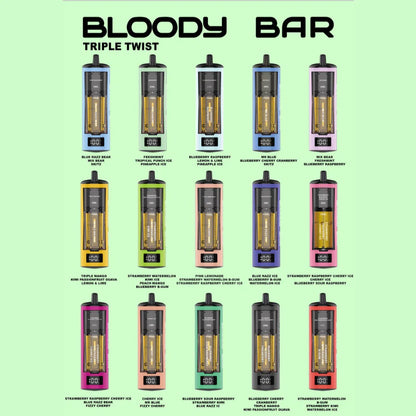 Bloody Bar 30K Triple-Twist Prefilled Pod Kit