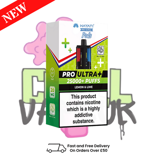 Lime Hayati 25K REFIL Pack Replacement Pods