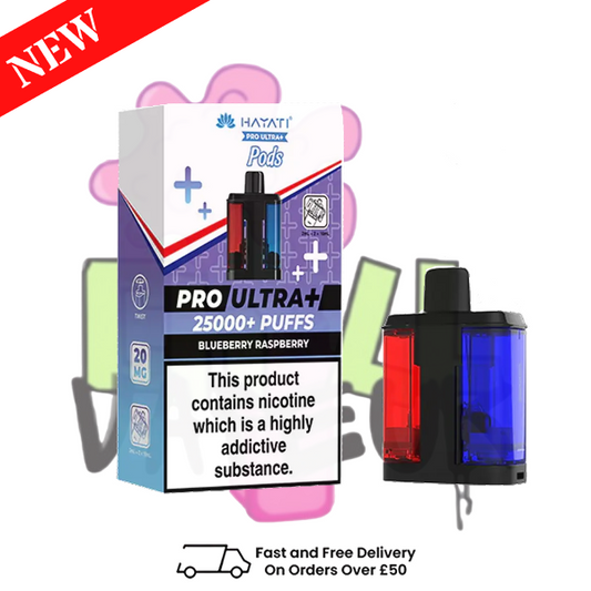 Blueberry Raspberry Hayati 25K REFIL Pack Replacement Pods