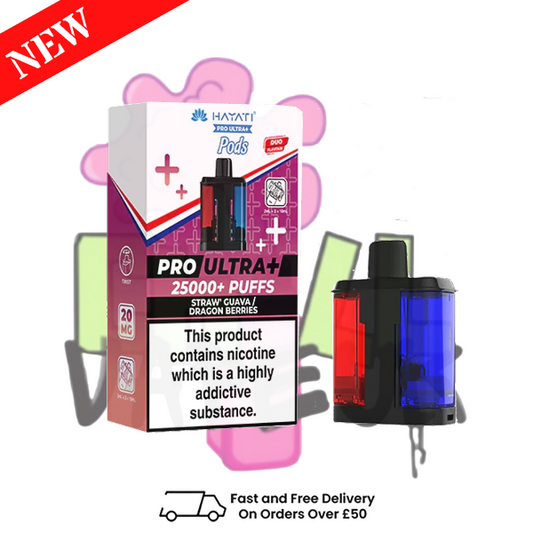 Straw Guava Hayati 25K REFIL Pack Replacement Pods