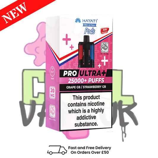 Grape GB Hayati 25K REFIL Pack Replacement Pods