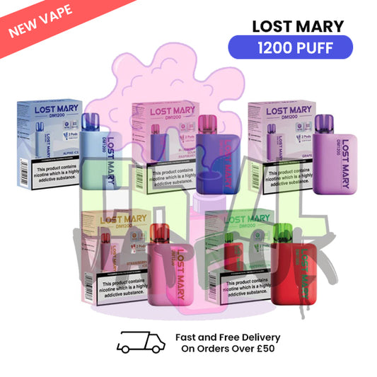 Lost Mary DM1200 Disposable Bar 1200 Puffs