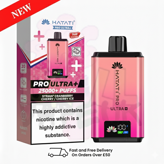 Hayati 25K Replacement Pods Pro Ultra Plus