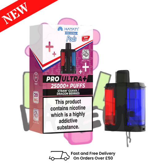 Straw Guava Hayati Pro Ultra Plus 25k Prefilled Pod Kit