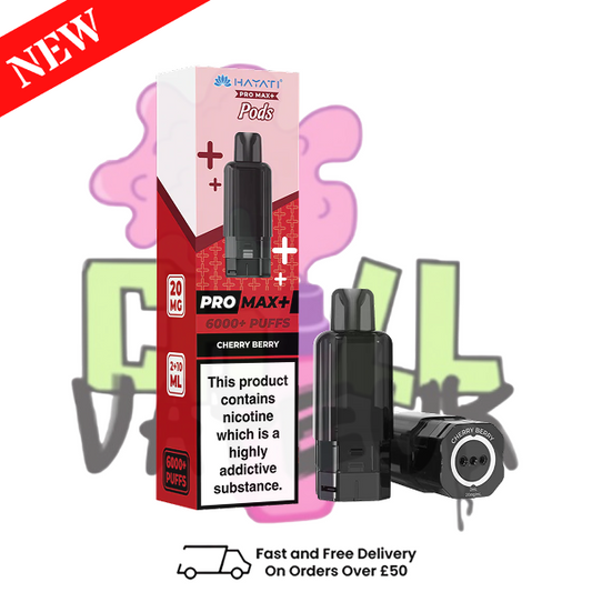 Cherry Berry Hayati 25K REFIL Pack Replacement Pods
